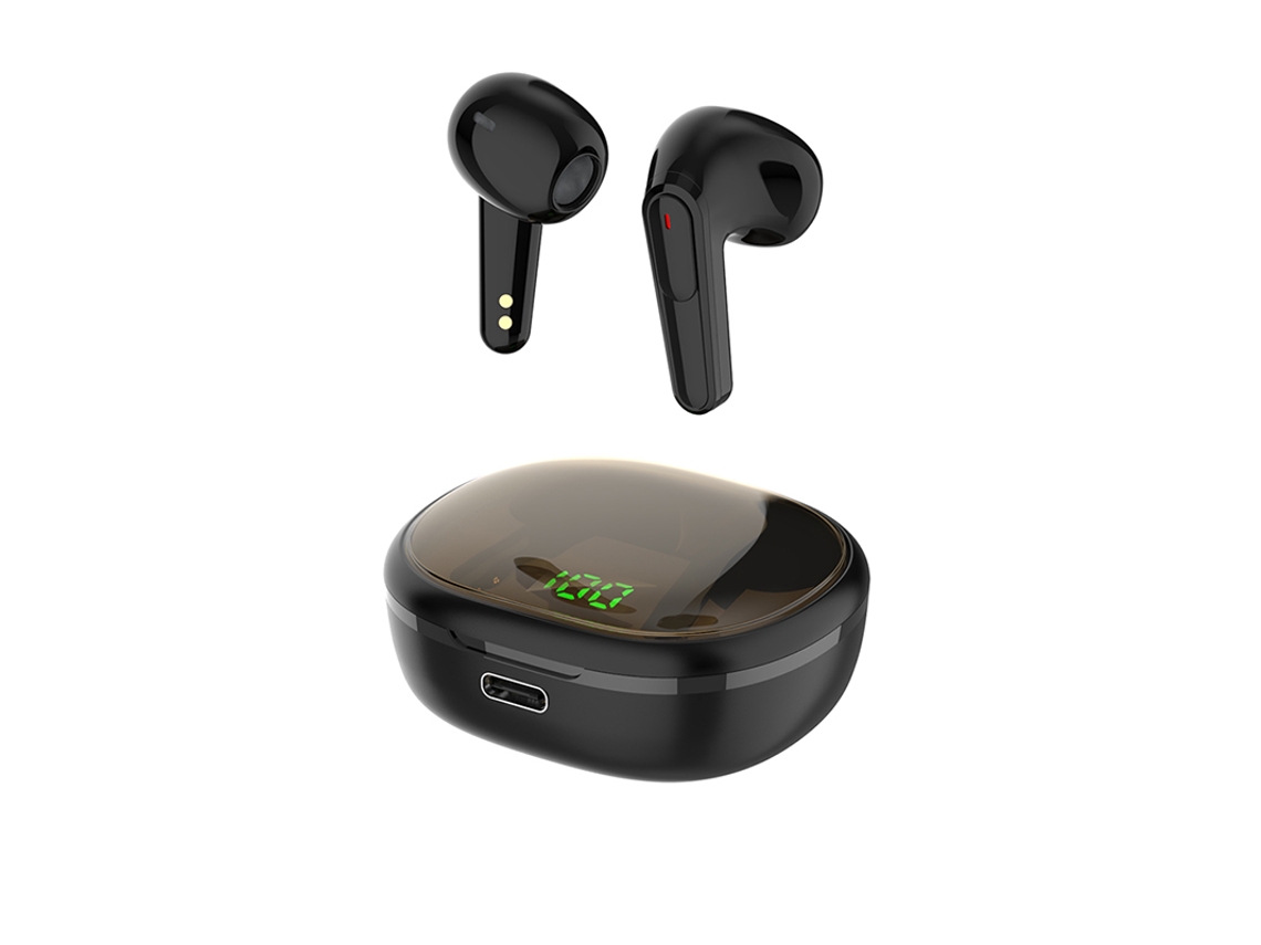 Auriculares Inalámbricos Bluetooth, Equipados Con Micrófono Y Estuche De Carga.