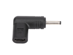 Adaptador hembra de tipo C a 3,0*1,1 mm compatible con carga rápida PD de 100 W, compatible con USB 3.1 tipo C a CC