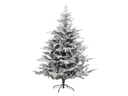 Árbol de Navidad Frosty 150cm verde flocado blanco purpurina - FEERIC LIGHTS & CHRISTMAS