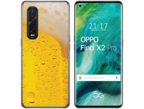Carcasa Oppo Find X2 Pro TUMUNDOSMARTPHONE Cerveza