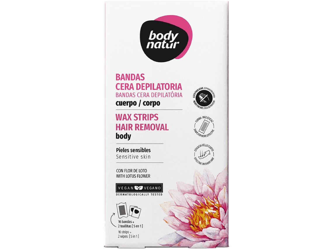 Bodynatur Cera Depilatoria Corporal Pieles Sensibles