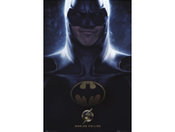 Póster de Flash y Batman de DC Comics