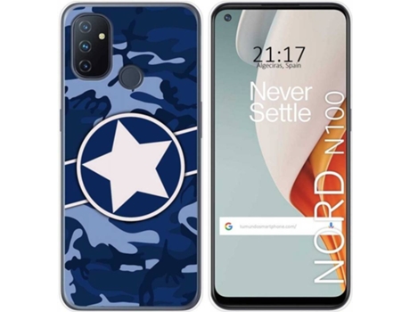 Carcasa OnePlus Nord N100 TUMUNDOSMARTPHONE Camuflaje 03 Multicolor