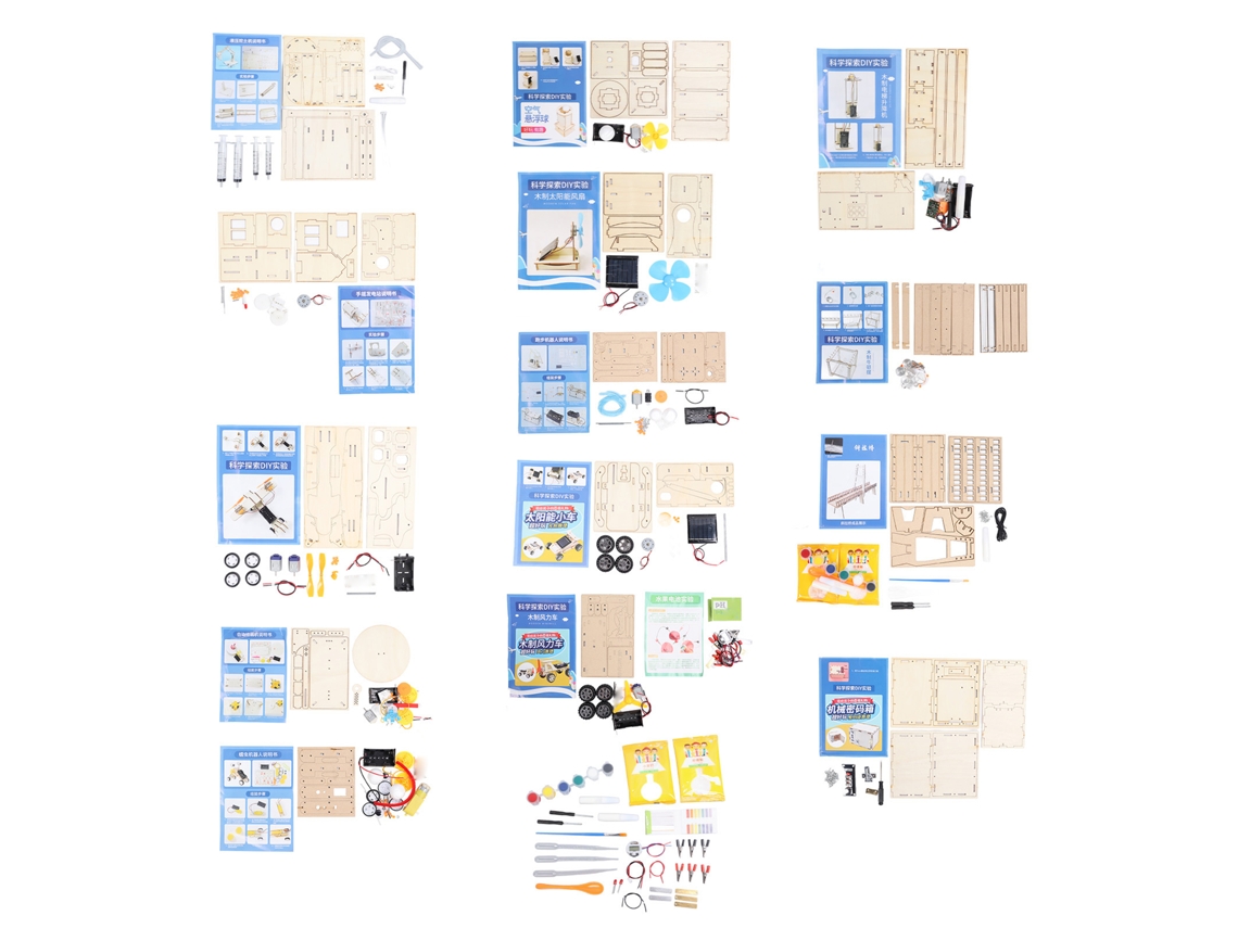 Kit de experimentos científicos para proyectos educativos infantiles STEM