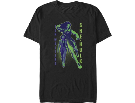 Camiseta de Hombre SUPERHEROMARVEL Jen Walters She Hulk Marvel Algodón (S)