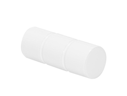 Terminal zirconio para barras ø 20 mm. cadiz blanco (pack 2 unidades)