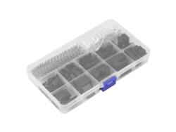 Omni-conjunto De Terminales De Cable 650pcs Con Conectores Macho Hembra Y Bloques De Terminal Para Crimpar