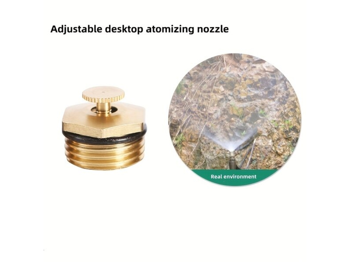 Boquilla de riego ajustable de latón Pickifypunnyb Slo Slowmoose