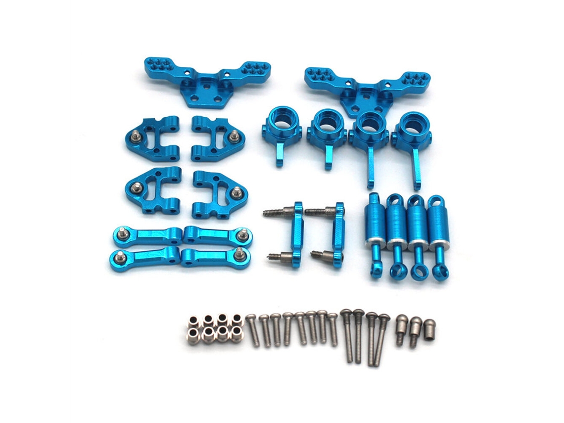 Brazo oscilante de metal mejorado para coche RC 1/28, piezas K989 284131 284010 284161