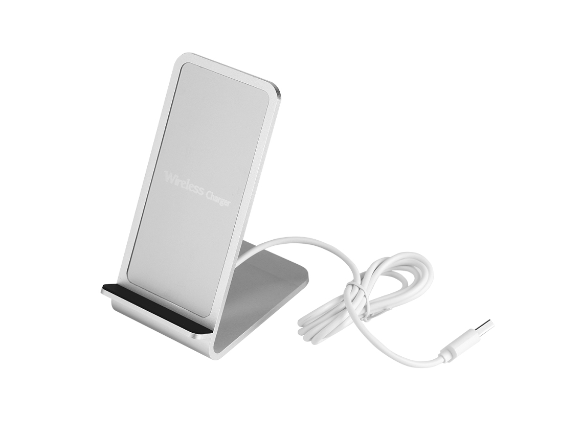 Cargador Inalámbrico (carga Rápida 10w, Soporte 3d) Aleación De Aluminio Cargador Inalámbrico Rápido Qi