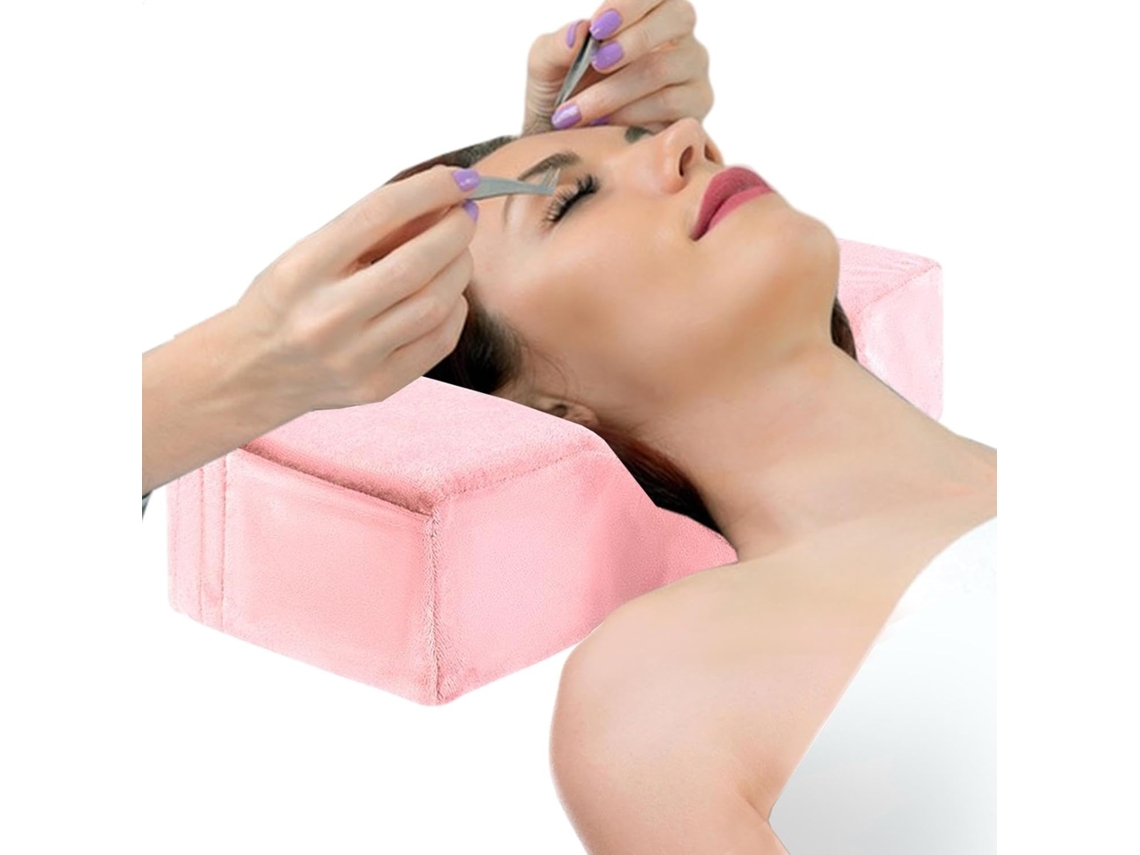 Almohada Para Pestañas, Almohada De Cama Para Pestañas Para La Cabeza, Almohada Cervical Para Salón.