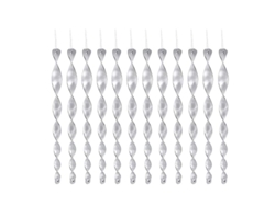 2026-12pcs Varillas Repelentes De Aves, 30cm Espirales Reflectivas Luminosas 360 Grados