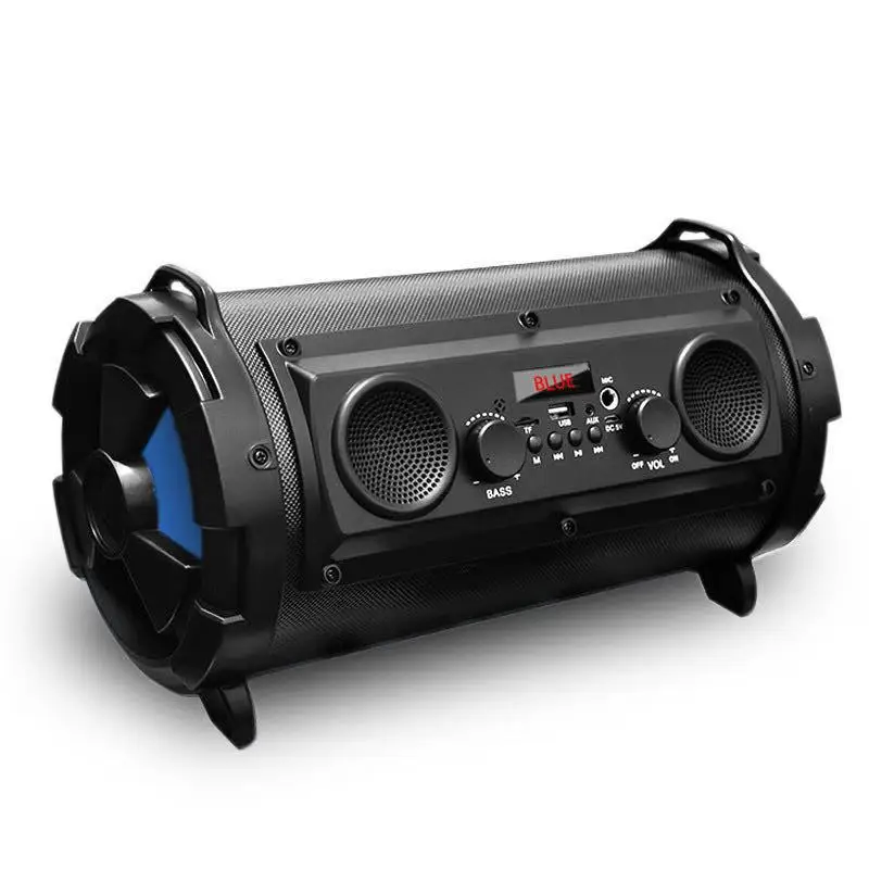 (negro) Altavoz Bluetooth De 30 W, Altavoz Hifi, Subwoofer, Radio Fm, Altavoz Portátil Para Exteriores