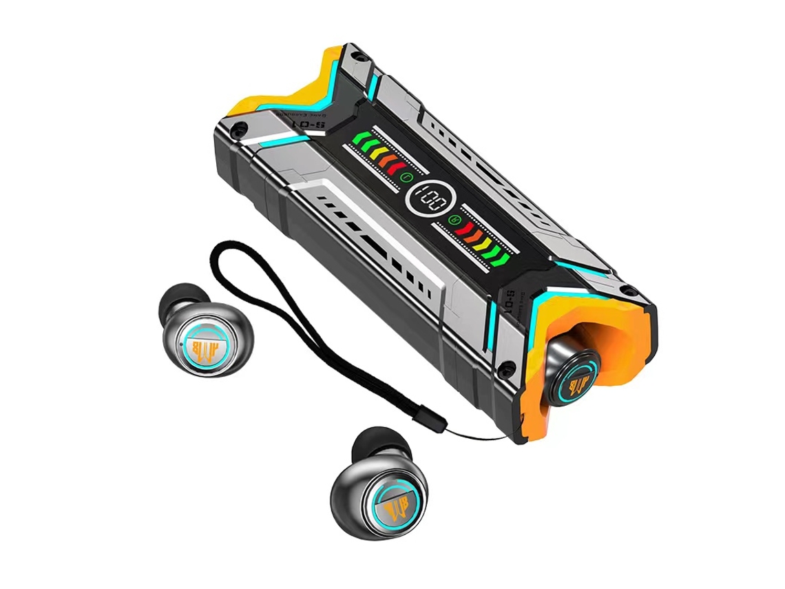 Auriculares Inalámbricos Control Táctil Inalámbrico Binaural YIZHOOD Bluetooth Negro