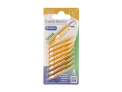 Pincel interdental retráctil de Oatek 0.7 mm 8 unidades