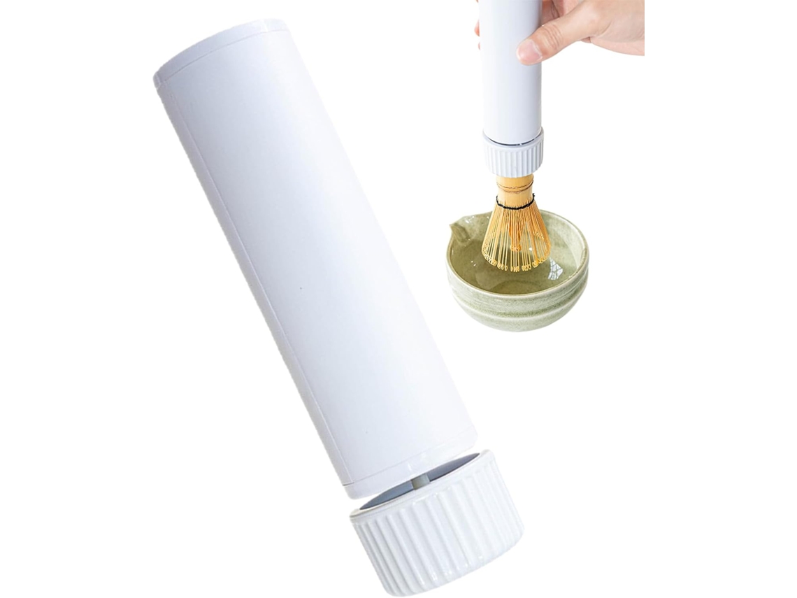 Espumador de leche eléctrico portátil y silencioso Gokoco | Batidora eléctrica recargable