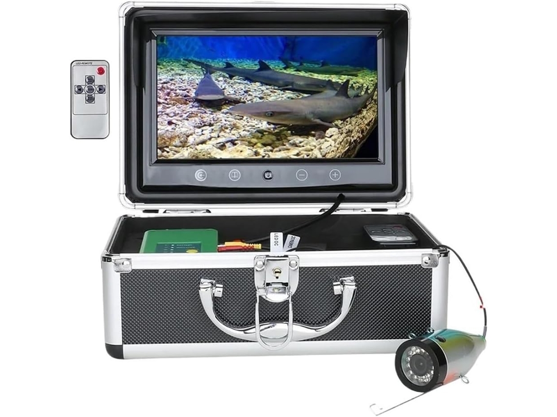 Para Pesca En Hielo, Pesca En Lagos Y Pesca Desde Embarcaciones: Cámara Subacuática Con Pantalla Hd