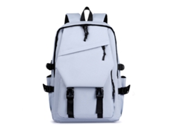 Mochila informal, mochila escolar, mochila de viaje para actividades al aire libre (azul)