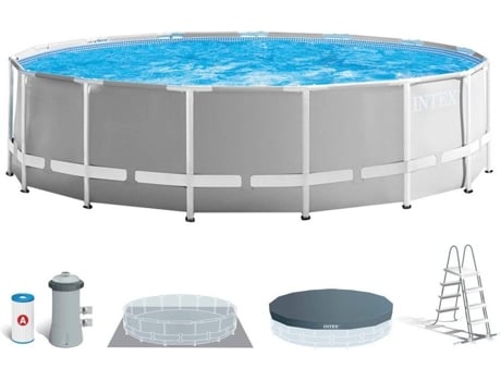 Piscina Tubular INTEX 26726 (16805 L - 457x122cm)