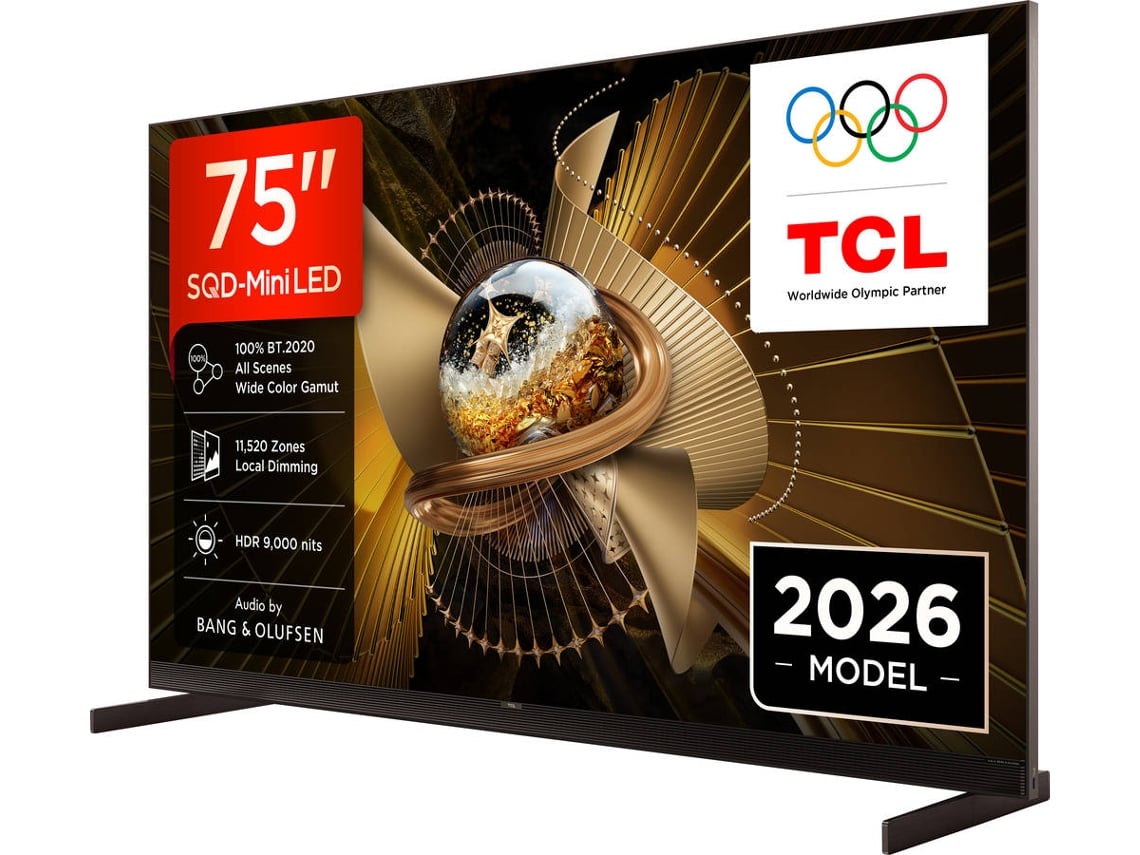 TV TCL 75X11L (SQD-MINILED - 75'' - 191 cm - 4K Ultra HD - Smart TV)