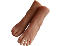 Modelo de pie femenino de silicona SFUSHOS de 18 cm