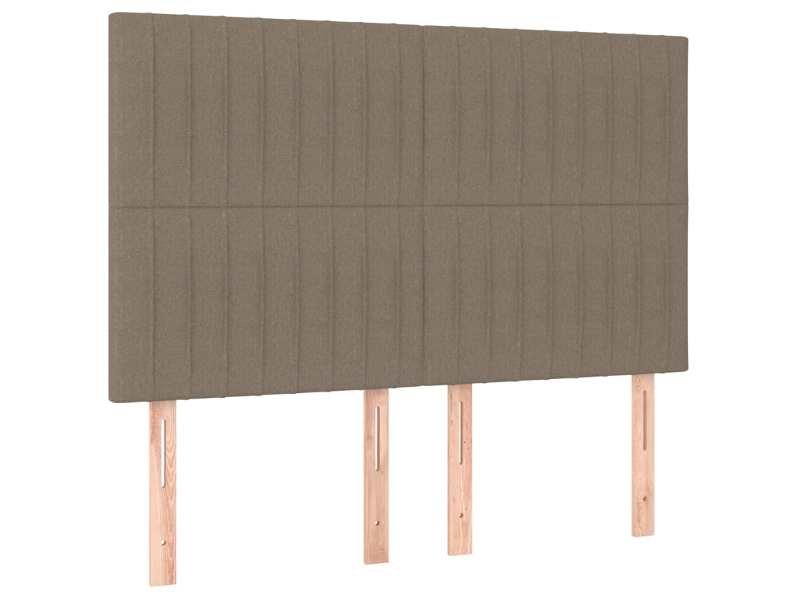 Cabecero color topo 144x5x118/128 cm Tejido Maison Exclusive