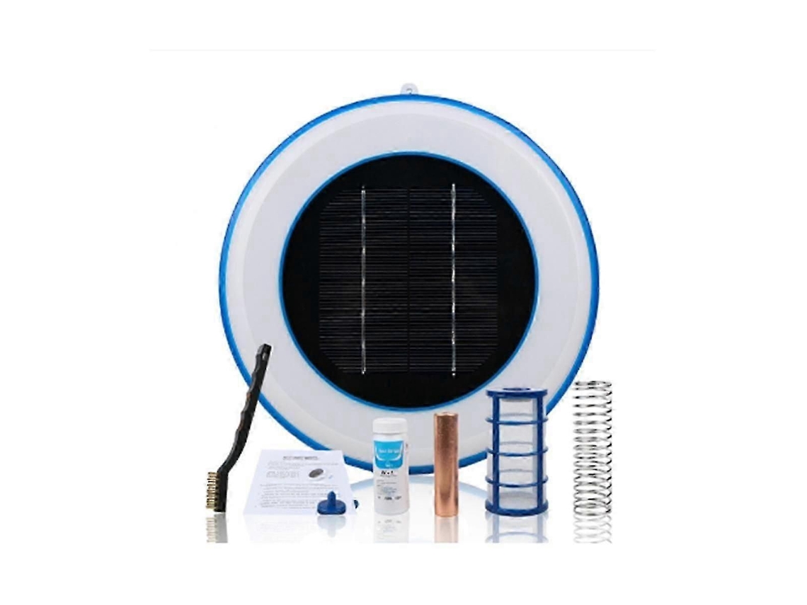 Ionizador solar para piscinas ELECTVAULT1 con iones de cobre y plata.
