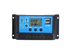 2026 Store-controlador De Carga Solar 20a Pwm Automático Con Lcd Y Salidas Usb 5v Regulador Para Panel Solar