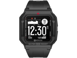 Reloj inteligente para hombre y mujer con podómetro, monitor de ritmo cardíaco y sueño, deportivo, resistente al agua IP68, compatible con Android e iOS (negro) Bestvite