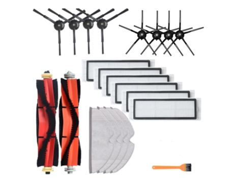 Para Roborock S6 Maxv S6 Pure S6 S5 Max S5 S4 E4 E35 E2 para Xiaomi Mijia 1/1S piezas de Robot aspirador accesorios Ki