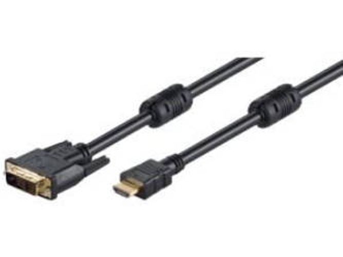 Adaptador de cable de vídeo M-CAB HDMI/DVI-D cable 2m black