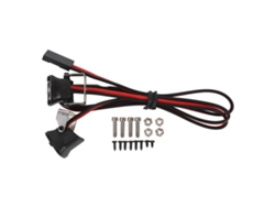 Lámpara De Techo Rectangular Para Coche Rc Con 8 Led De Alto Brillo Para Crawler A Escala 1/10 Axial Scx10 90046 Redcat Gen8 (luz Roja)
