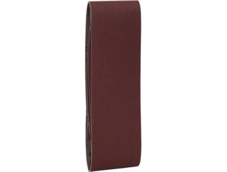 Conjunto de 3 Bandas de Lija BOSCH para Lijadora de Rolos - Qualidade Vermelho G= 150