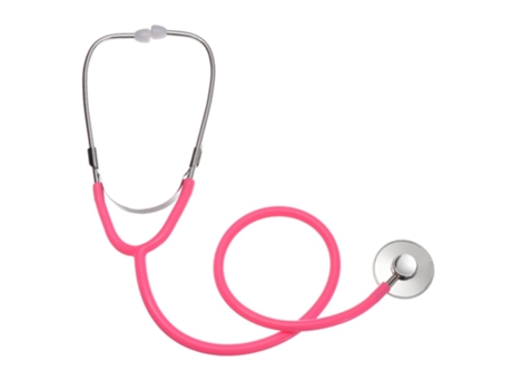 Juguete Del Doctor de La Simulación Del Estetoscopio de Los Nuevos Niños Rosa