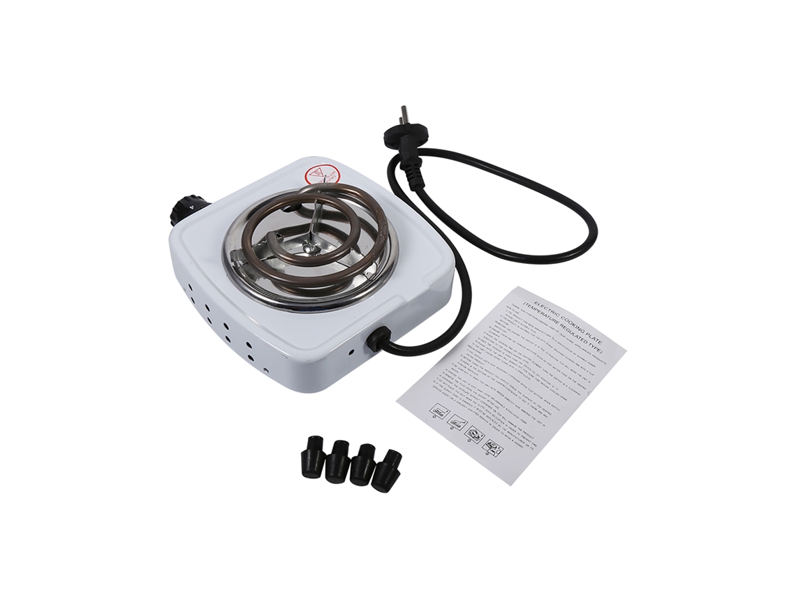 Fogão Elétrico 500w Placa Quente Para Cozinha Casa Aquecedor Café Leite Sopa Portátil