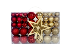 101 Peças Enfeites De Bola De Natal Decoração De Árvore De Natal