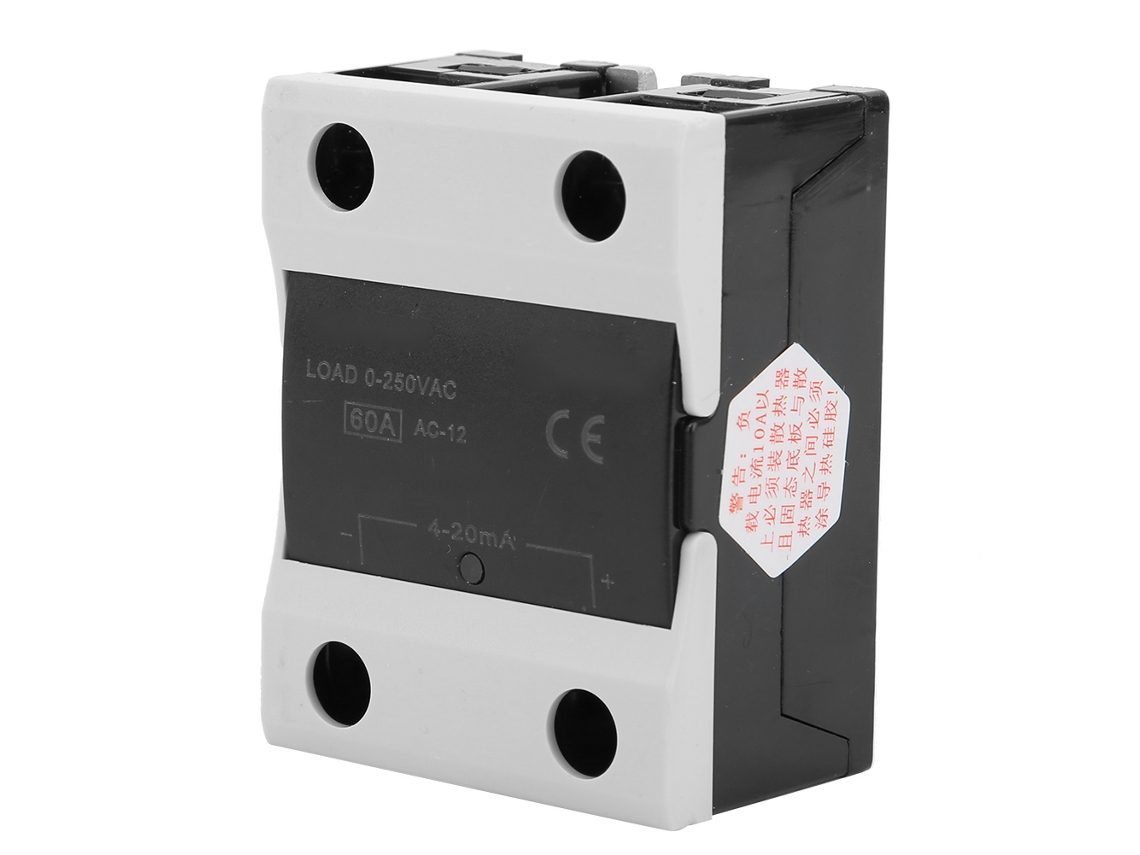 2026dz-Relé de estado sólido DC-AC BRM-60LA 40A Accesorio eléctrico de aluminio para LED industrial