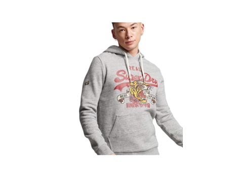 Sudadera SUPERDRY (S - Gris)