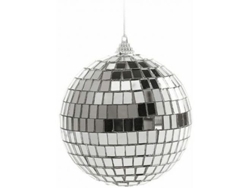 Decoración para fiesta de discoteca, bola de discoteca con espejo y reflejos de luz brillantes que realza cualquier espacio, bola colgante con diseño moderno para fiesta.