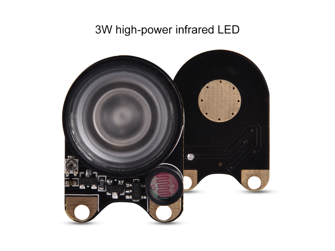 LED infrarrojos de 3 W (visión nocturna, compatible con Raspberry Pi)