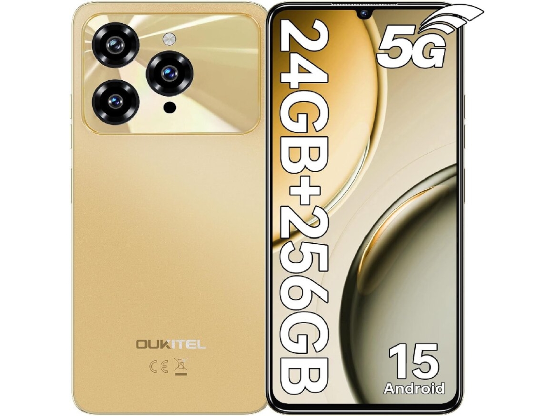 Oukitel C6 Smartphone Con Pantalla De 6,8 Pulgadas, Batería De 5150 Mah Y Cuerpo Ultradelgado De 9,15 Mm (8 Gb + 256 Gb