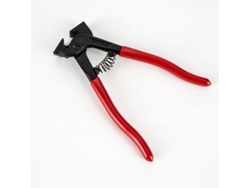 Pinzas Para Mosaicos De Acero Forjado 20 Cm Con Mango Plástico Rojo