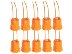 10 Portalámparas Impermeables Con Base Para Bombilla Y Cable Para Decoración.