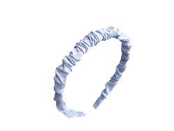 Diademas De Satén De Alta Calidad Con Pliegues Y Volantes Para Mujeres Y Niñas.