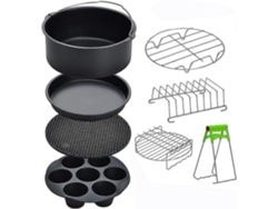 Accesorios para freidora de aire de 8 pulgadas para Gowise USA Cozyna Airfryer XL 5.3qt 5.8qt Siurn (8 piezas)