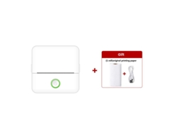 Mini Impressora Térmica Bluetooth Impressora Sem Fio Portátil Compatível com Celular X601 GERTIZ