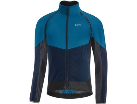 Abrigo para Hombre GORE WEAR Phantom Goretex Infinium Azul para Ciclismo (M)