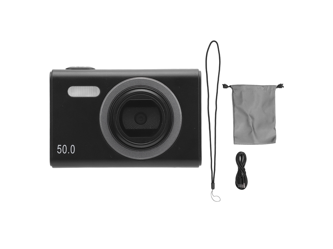 Cámara Digital Compacta Con Grabación Hd 1080p Y Pantalla Lcd Multifuncional De 2,2 Pulgadas.