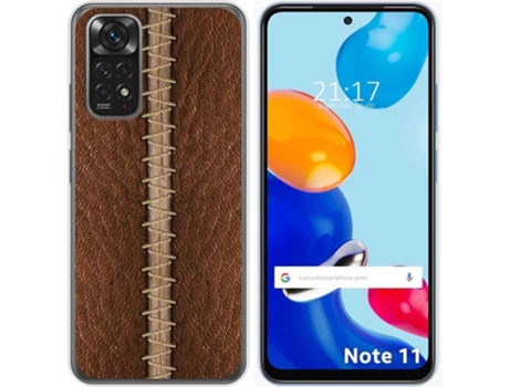 Carcasa Xiaomi Redmi Note 11 TUMUNDOSMARTPHONE Dibujos Cuero 01 Multicolor