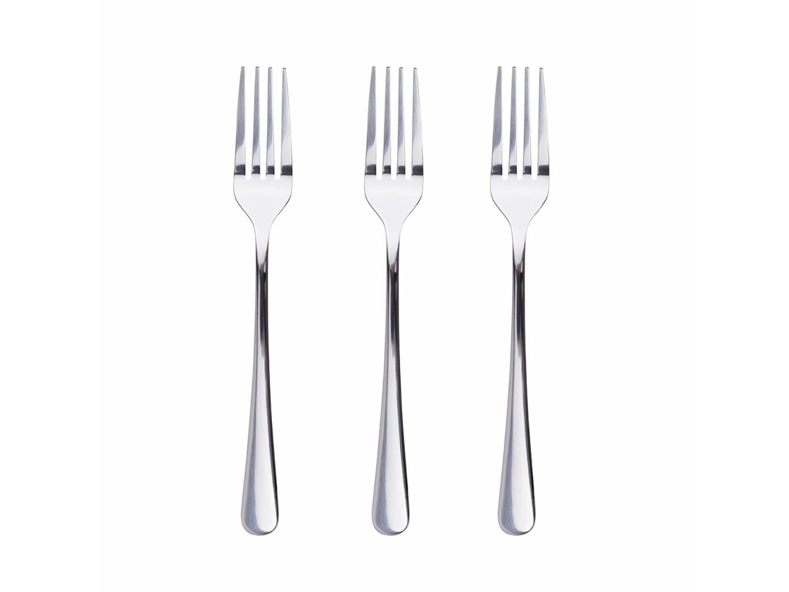 Conjunto de Tenedores de Postre SAN IGNACIO Natur Sg7781 Brillo (3 Unidades)